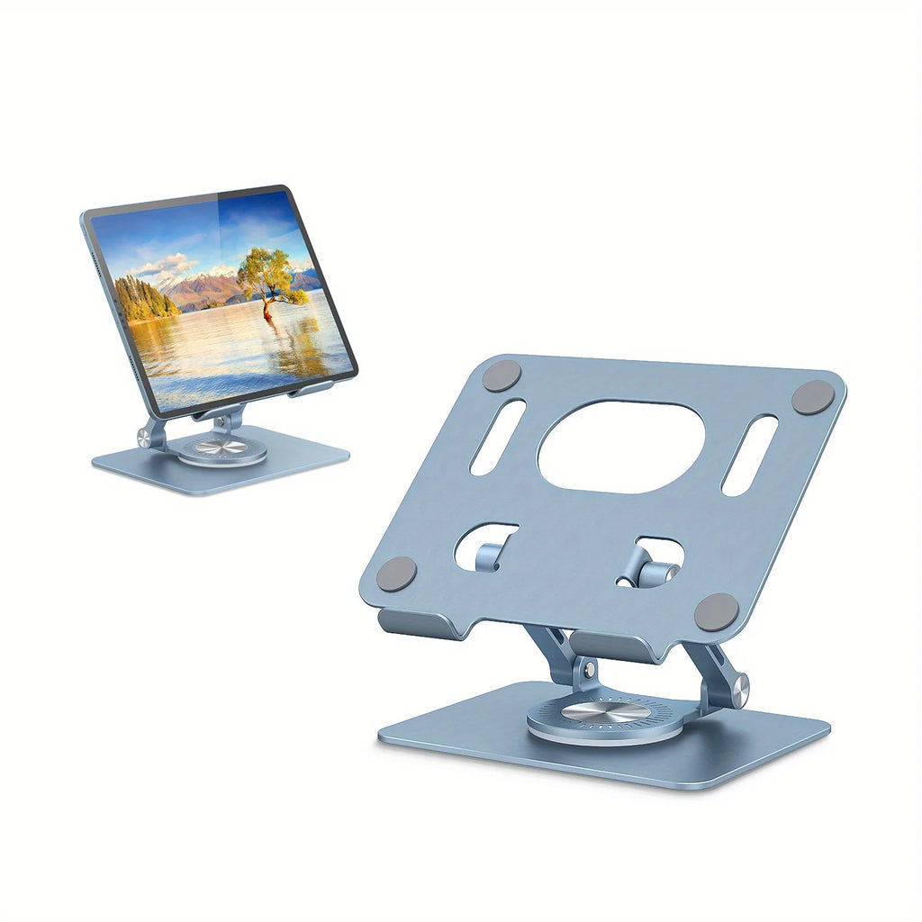 tablet Stand, Swivel Tablet Stand With 360 Rotating Base, Adjustable Tablet Holder For Drawing, Compatible With IPad Pro/Air
