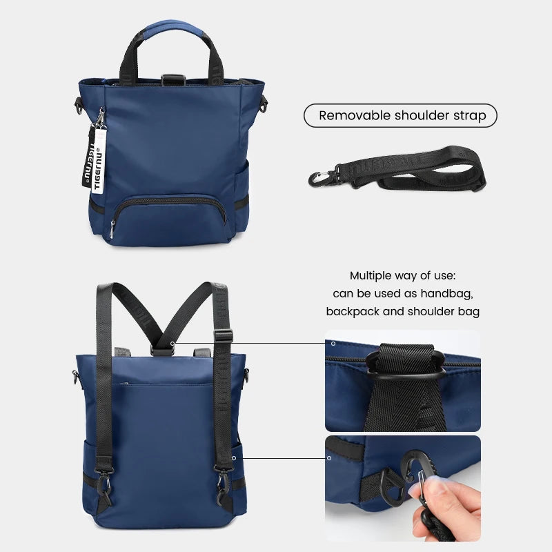 Tigernu Women Backpack Bags Girls Tote Bags Fashion Shoulder Bags 14inch Laptop Backpack Female Schoolbag Travel Bags Knapsack