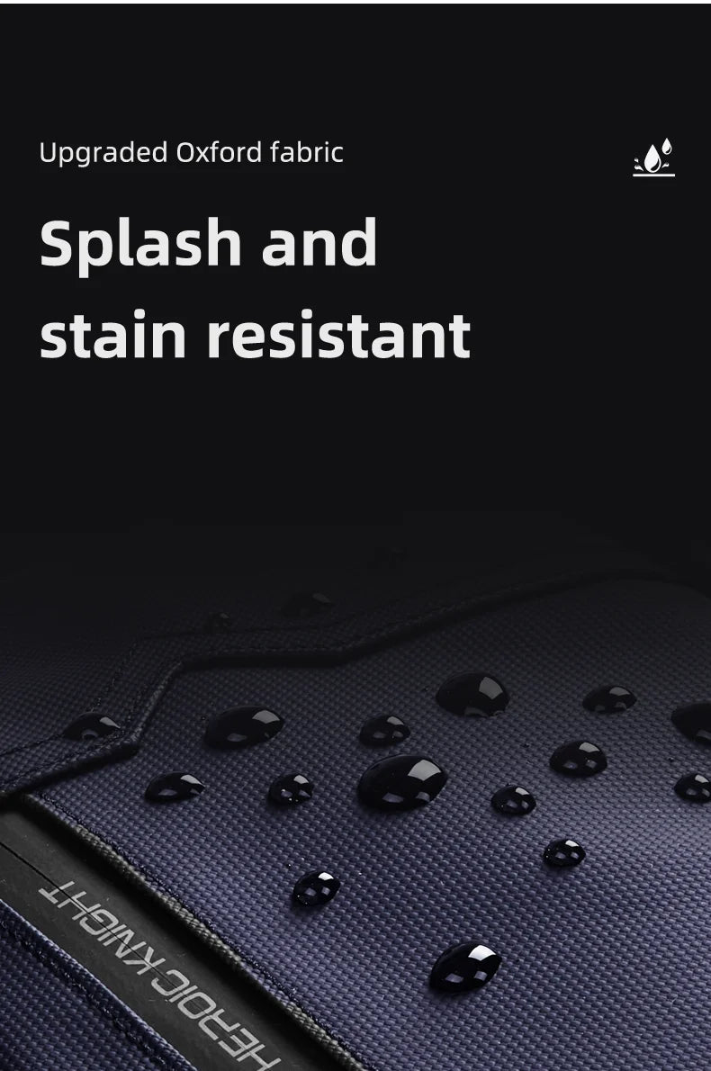 HK Minimalist Crossbody Bag Lightweight Men's Shoulder Bag With USB Port Anti-theft Business Bags for Man Waterproof Daily Pack