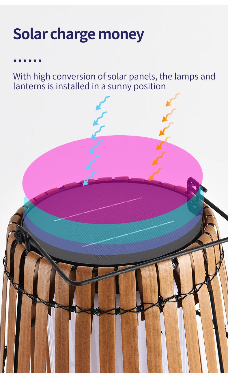 Solar Outdoor Light Modern Garden Light Garden Layout Floor Light Villa Lawn Light Waterproof Outdoor Terrace Atmosphere Light