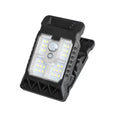 Solar Smart Lighting Outdoor LED Solar Clip Light Portable Waterproof Body Sensor Lamp Courtyard Garden Lamp Patio Home Camping