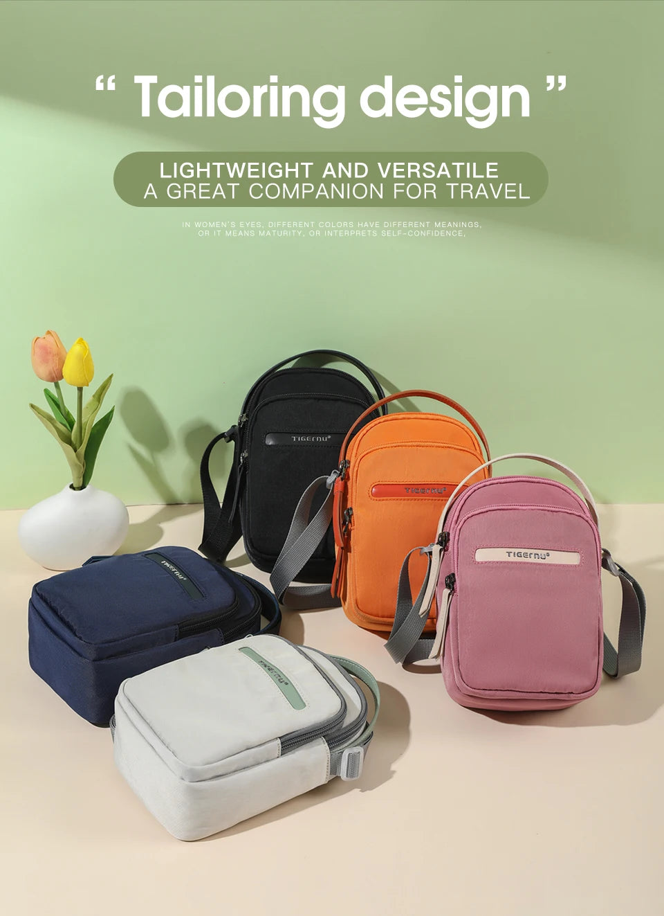 Tigernu Women Crossbody Bag Shoulder Bag Female Handbag Sling Bag Girl Mini Bag Light Card Holder Phone Bag For Girls Mini Bags