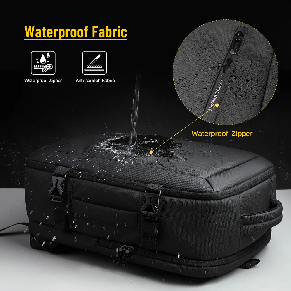 HK Travel Boarding Backpack Multifunctional 17 inch Laptop Bag Large Capacity Business Backpack Leisure Computer Bag Short Trip