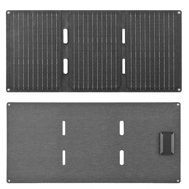 80W Folding Solar Panel IP65 Waterproof Portable Solar Panel Charger Solar Cell for Cell Phone Laptop Backpacking Camping Hiking