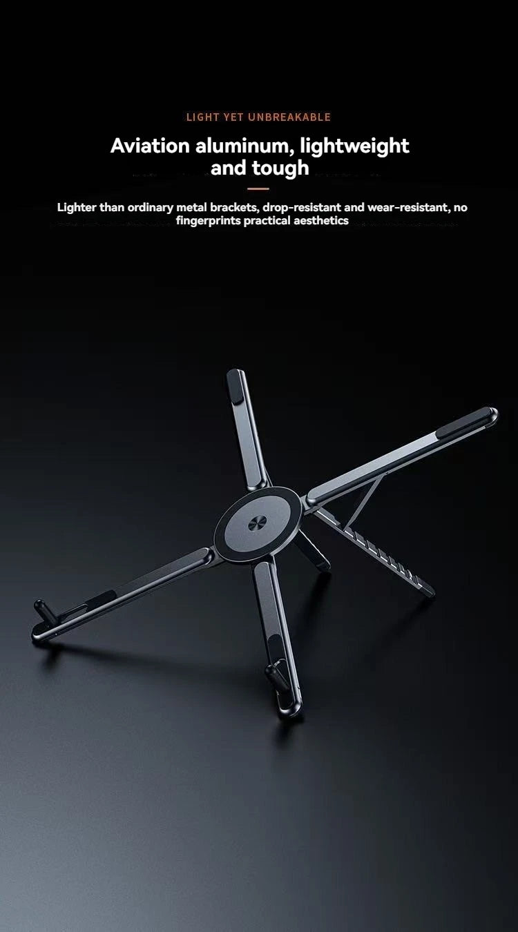 Multifunctional Magnetic Phone Holder Handheld Selfle Stick Foldable Tripod Portable Desk Stand for iPhone ipad Tablet Laptop