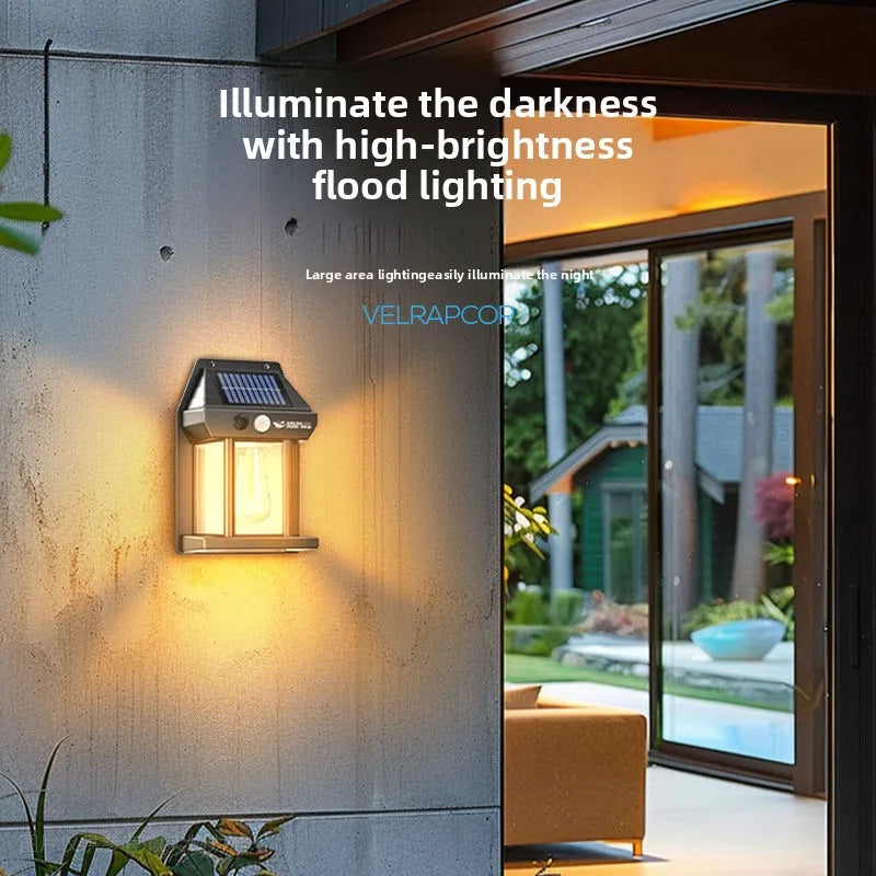 Powerful Outdoor Solar Lamp Garden Solar Powered Streetlight Outdoor Lights Waterproof Light Led Lighting External Decoration