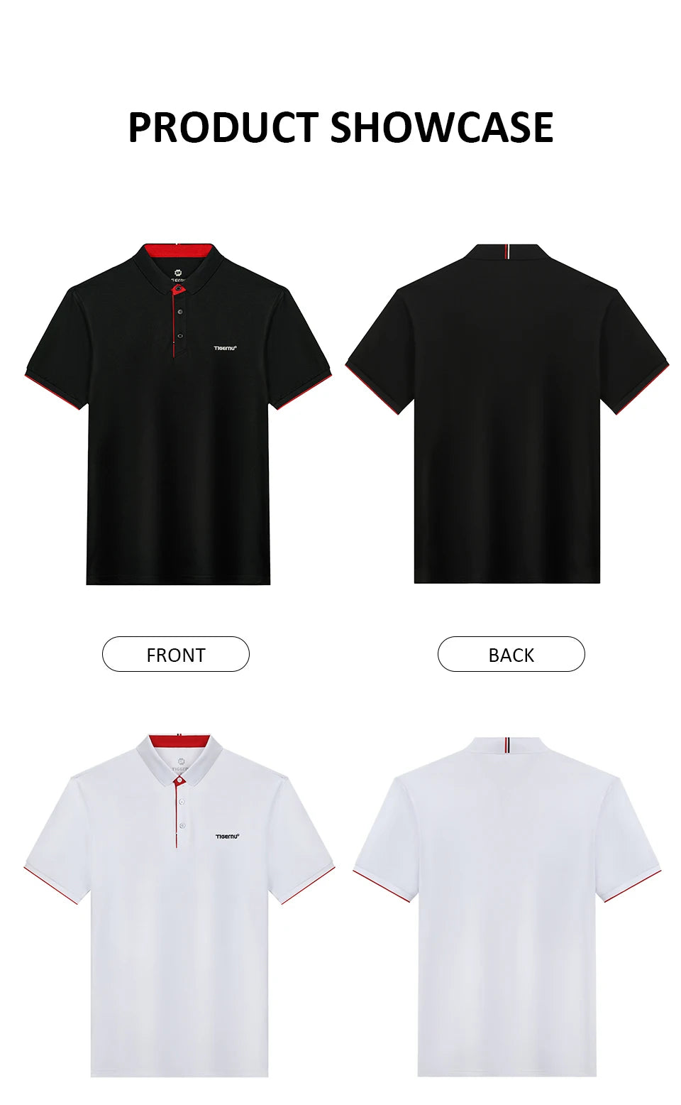 Tigernu Brand Men‘ s Shirt  Woman Clothing Casual Polo Shirts For Women High Quality Men's Clothing T-shirt For Men For Women