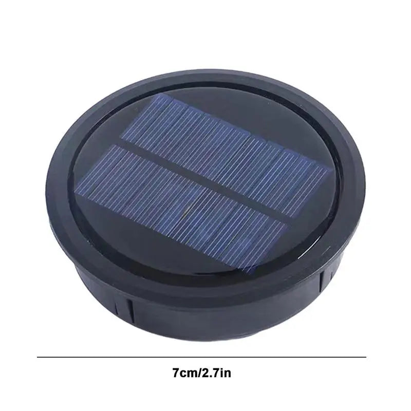 Solar Lights Replacement Top Solar Panel Lantern Waterproof LED Bulbs Solar Panel With Switchs For Outdoor Hanging Lanterns