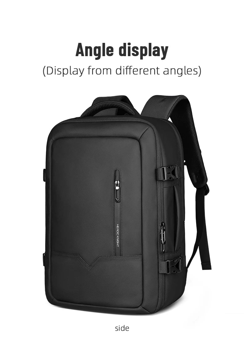 HK Travel Boarding Backpack Multifunctional 17 inch Laptop Bag Large Capacity Business Backpack Leisure Computer Bag Short Trip