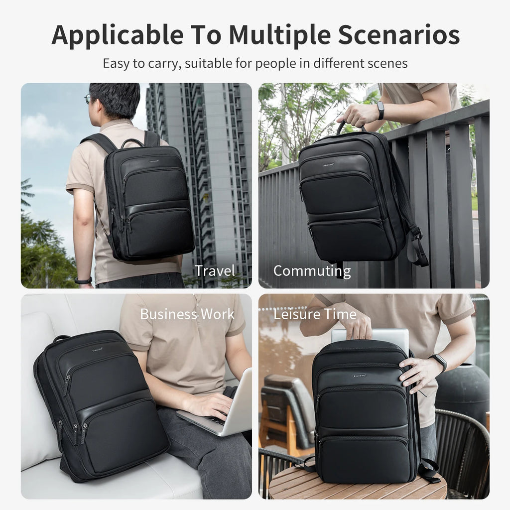 Tigernu Backpack Men Travel Backpack Thin Backpack Male Laptop Backpack Expandable Bag For School Outdoor Business Bags Knapsack