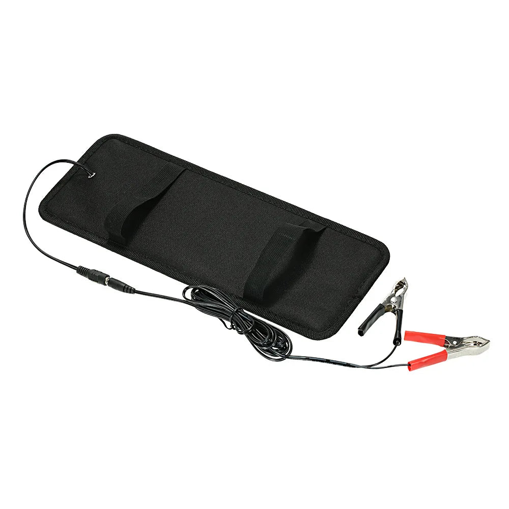 Solar Panels Charger Car Motorcycle Kick Scooter 18V 12V 20W Portable Solar Panel Car Charger Battery Efficient Maintenance