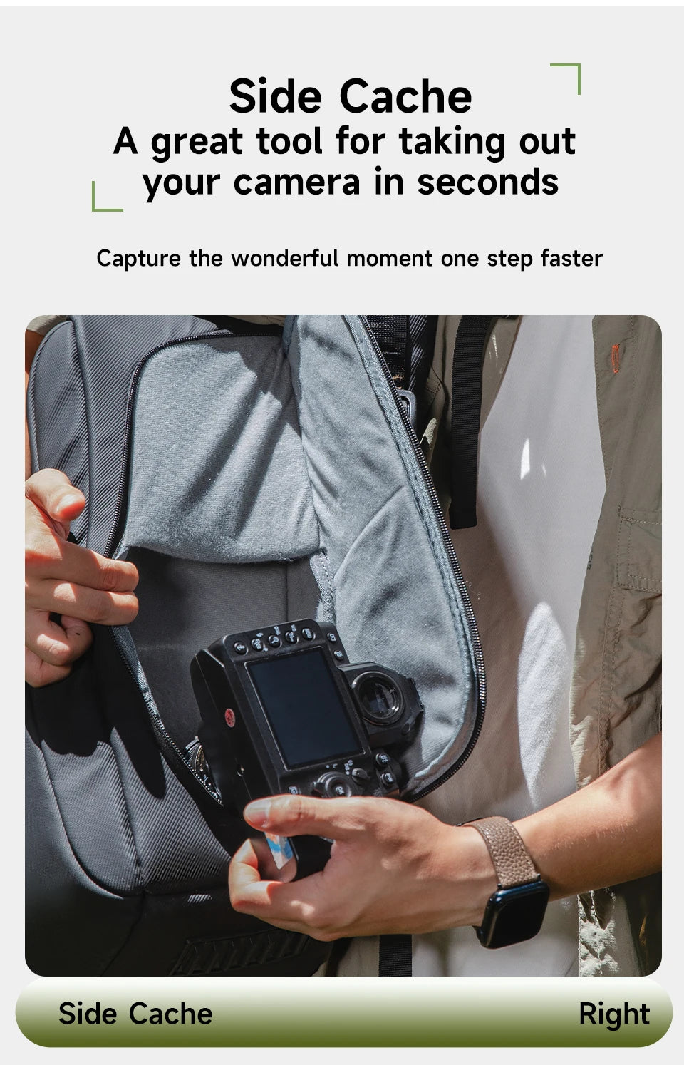 Tigernu Camera Backpack For Men Video Digital Bags For Photographers DSLR Camera Case Waterproof Camera Backpack 14 Inch Laptop
