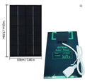 5V 5-35W Portable Solar Panel USB Charger For Phone Power Bank Outdoor Camping RV Sunpower  solar panel usb