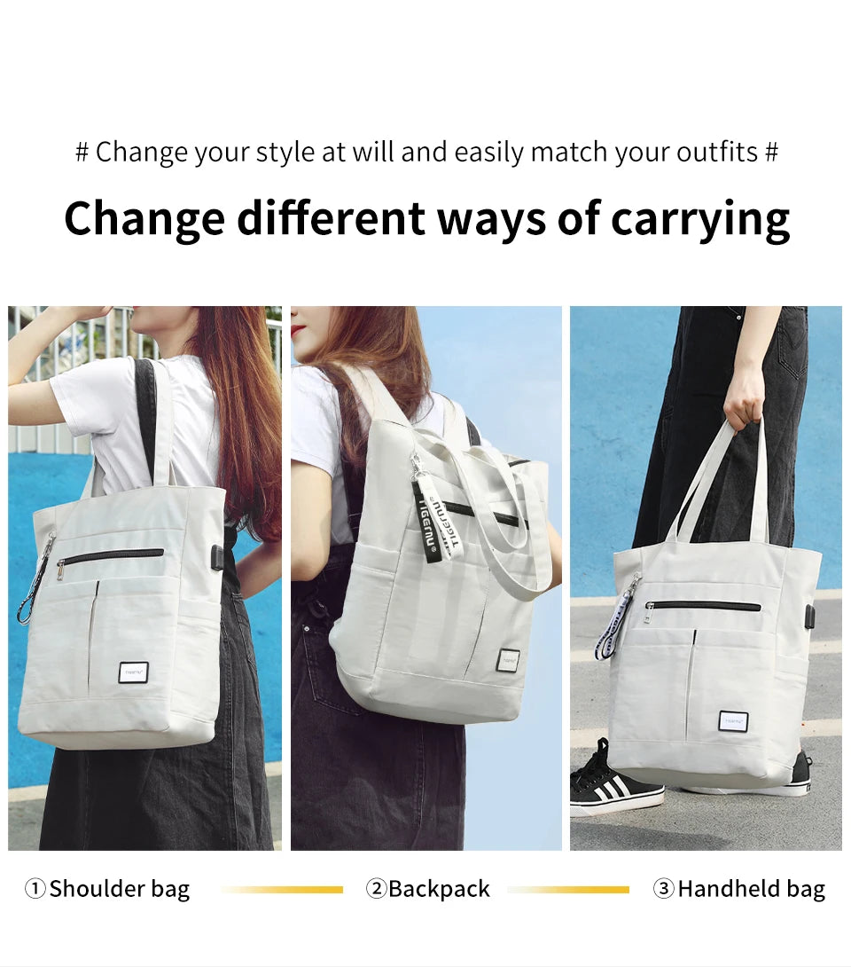 Tigernu Women Backpacks Tote Bag For Girls Light Backpack Bags Laptop Bags For Women Fashion Female Travel Backpacks Knapsack