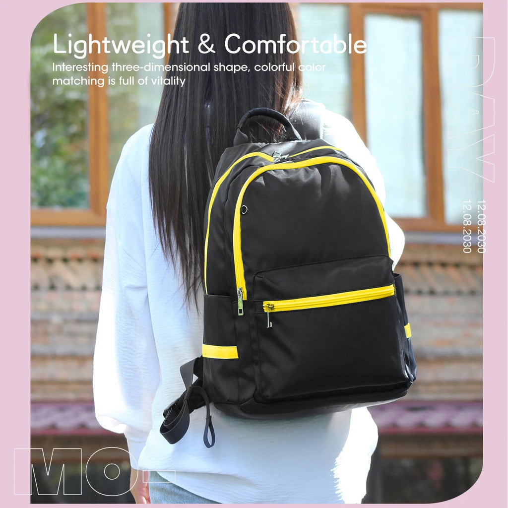 Tigernu Girl's Schoolbags Waterproof Women's Backpack Bags 15.6inch Laptop Backpack Multi-color Female Travel Backpacks Women