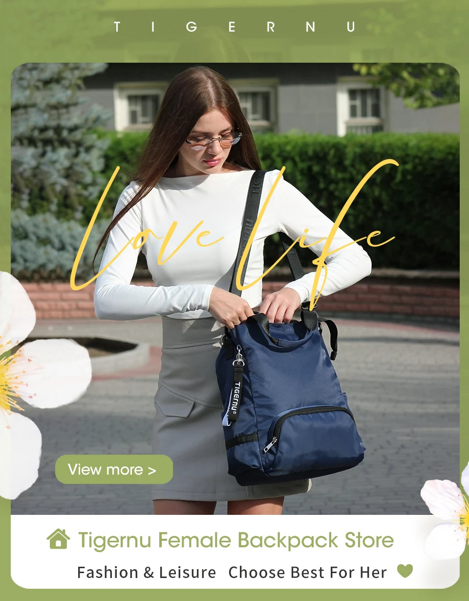 Tigernu High Quality Messenger Bags Waterproof Casual Shoulder Bags Light Weight Crossbody Bag Fashion Messenger Bags For Women