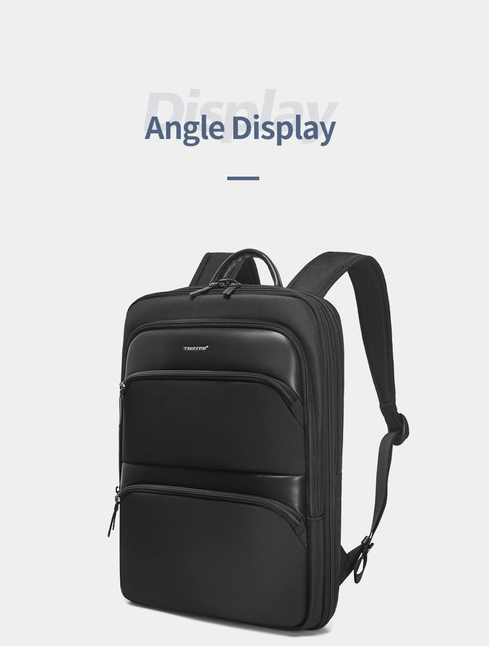 Tigernu Backpack Men Travel Backpack Thin Backpack Male Laptop Backpack Expandable Bag For School Outdoor Business Bags Knapsack