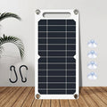 Solar panel, 10W/5W USB 5V portable solar charger, suitable for mobile phones, outdoor use, powered by solar energy