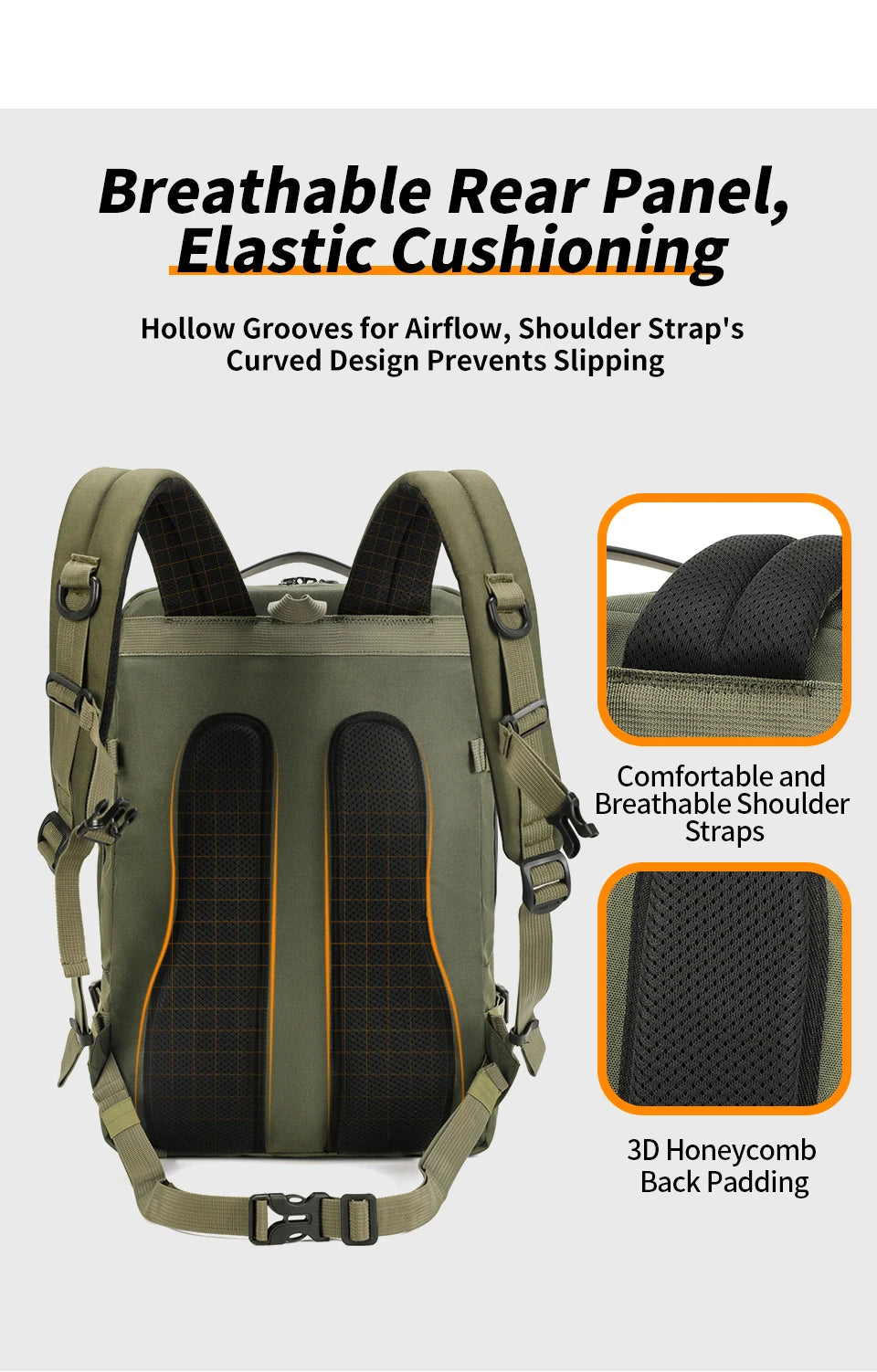 Tigernu Tactical Backpack Men Camping Trekking Fishing Bag Waterproof Rucksacks Travel Hunting Backpacks Outdoor Bags Knapsacks