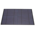 6V 10W Outdoor Solar Panel Charger Polycrystalline Silicon 1660mA Solar Charger Plate for Camping Hiking Mountaineering