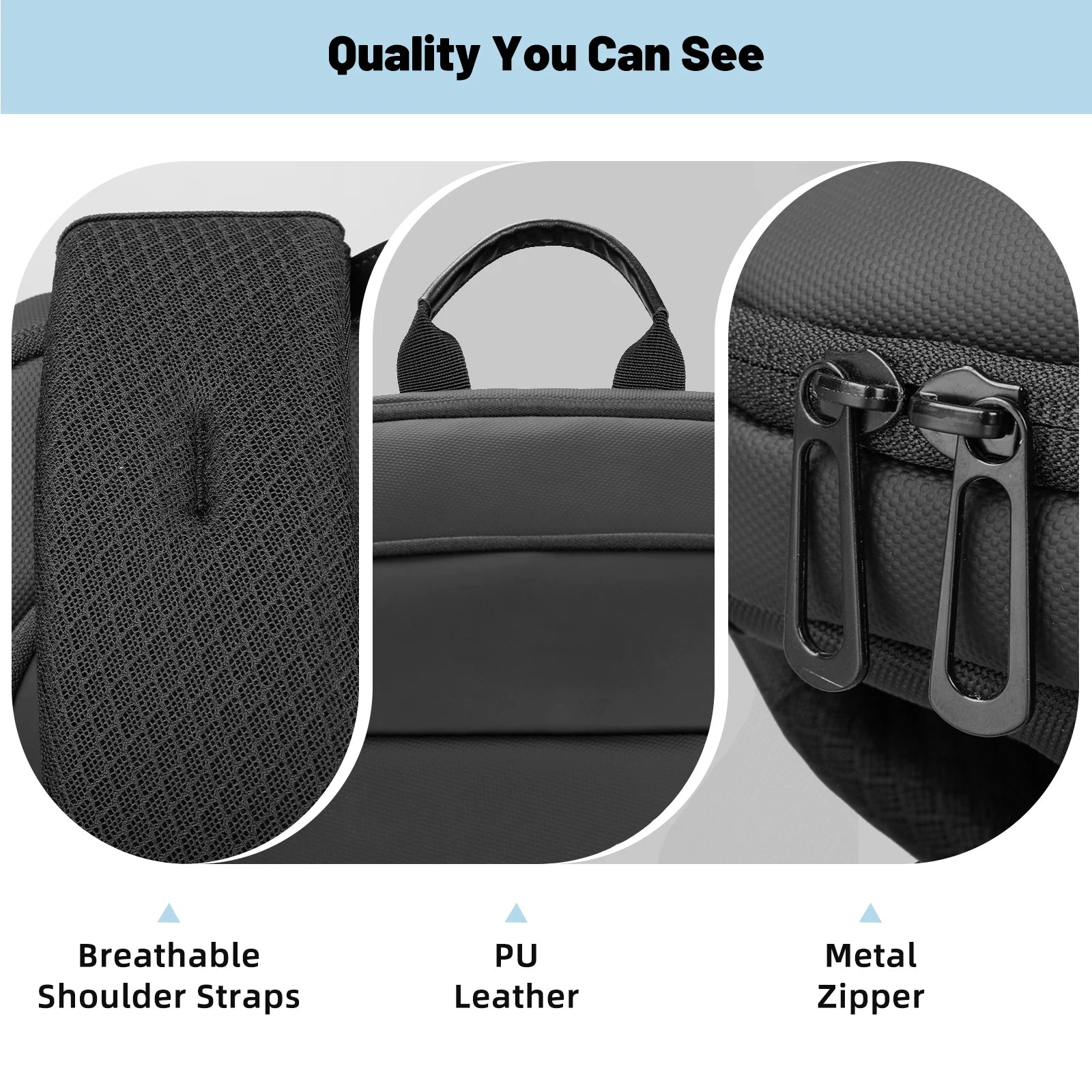 HK Slim 15.6" Laptop Backpack for Men Lightweight Business Backpack Anti-Theft Waterproof Travel School Men's Bag with USB Port