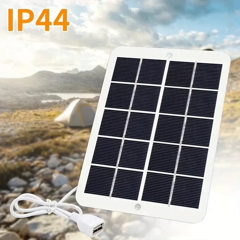 5W 10W 30W MINI 60W Solar panel USB 5V portable solar charger, suitable for mobile phones, outdoor use, powered by solar energy