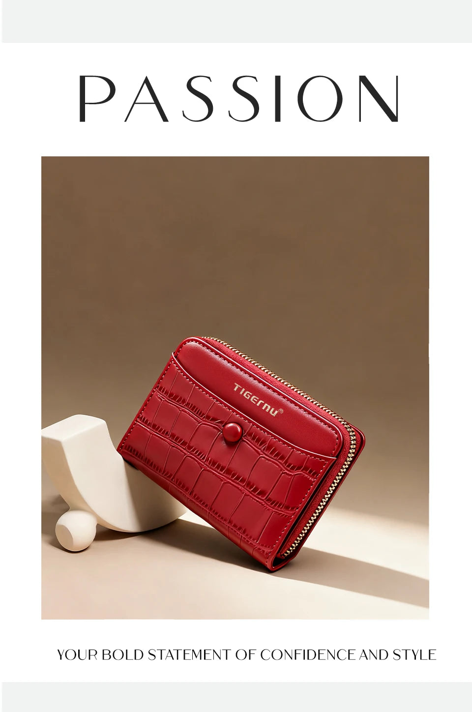Tigernu Woman's Wallets Pink Card Wallet Purses For Woman Genuine Leather Coin Purses Light Women Card Holders Female Card Bags