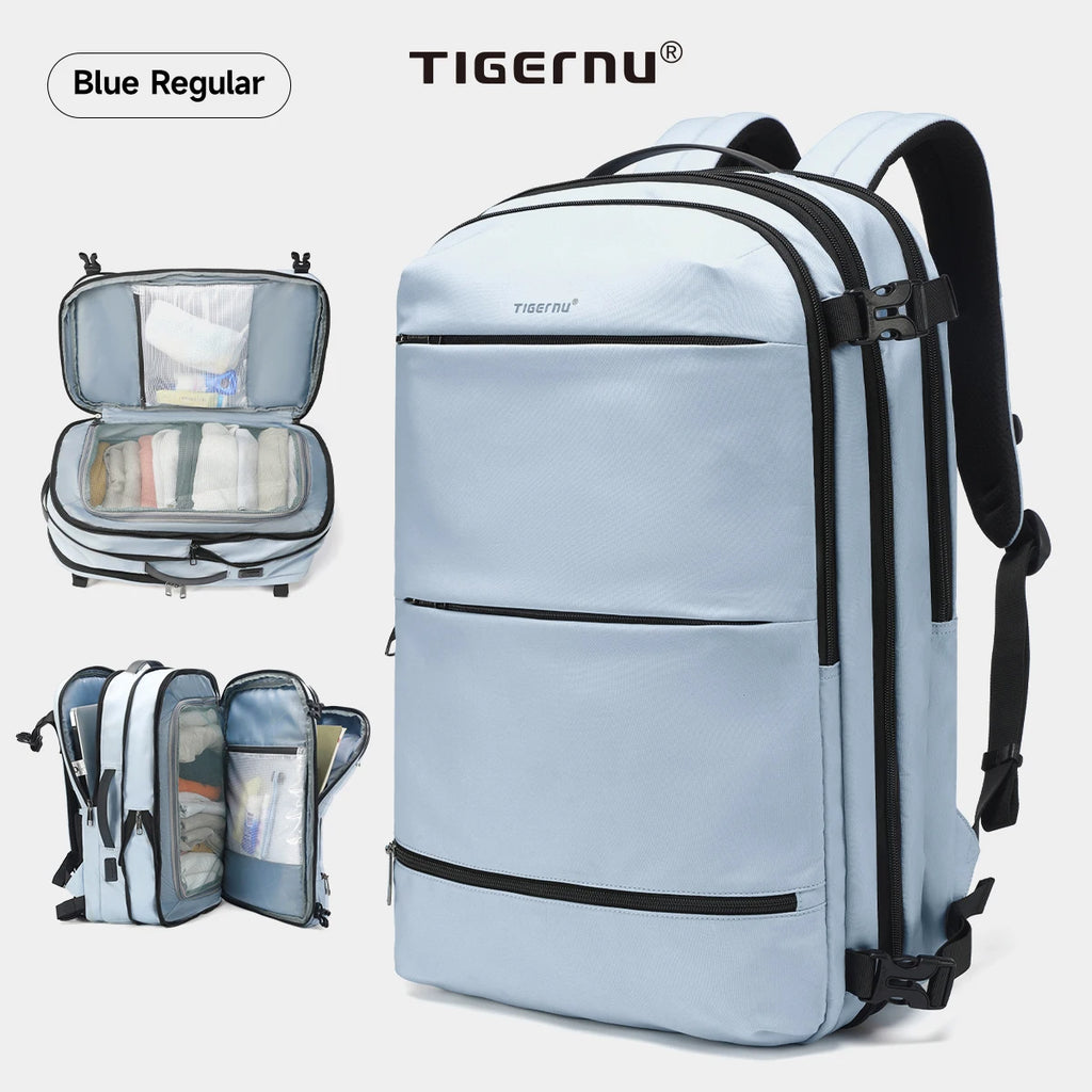 Tigernu Women Backpack Travel Backpack Bags 17inch Laptop Backpacks Cabin Bags Female Expandable Backpack For Women Schoolbags