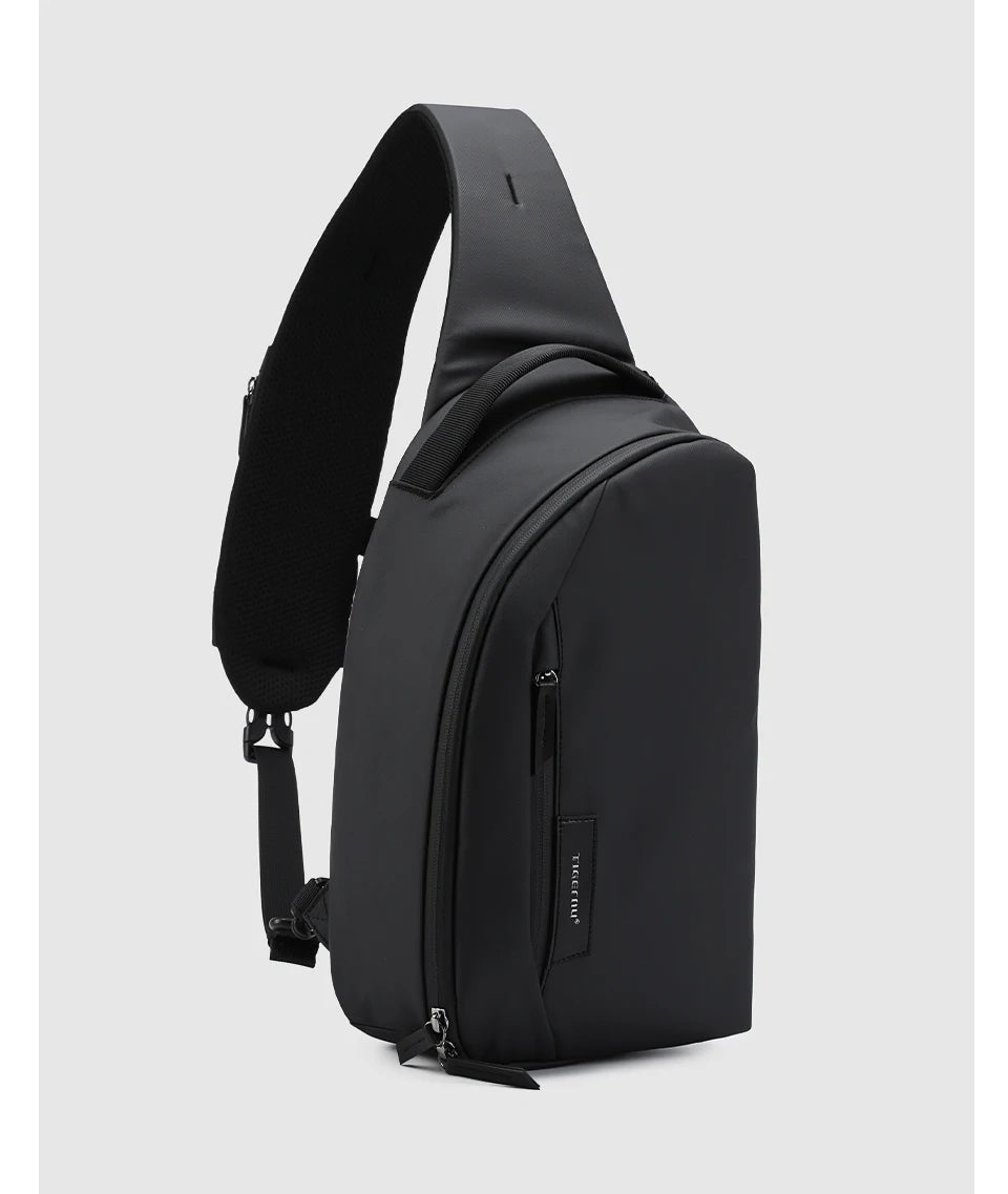 Tigernu Fashion Men's Shoulder Bag Travel Chest Bags for Men Water-Resistant Sling Bag Cross Bag Large Capacity 11 Inch IPad Bag
