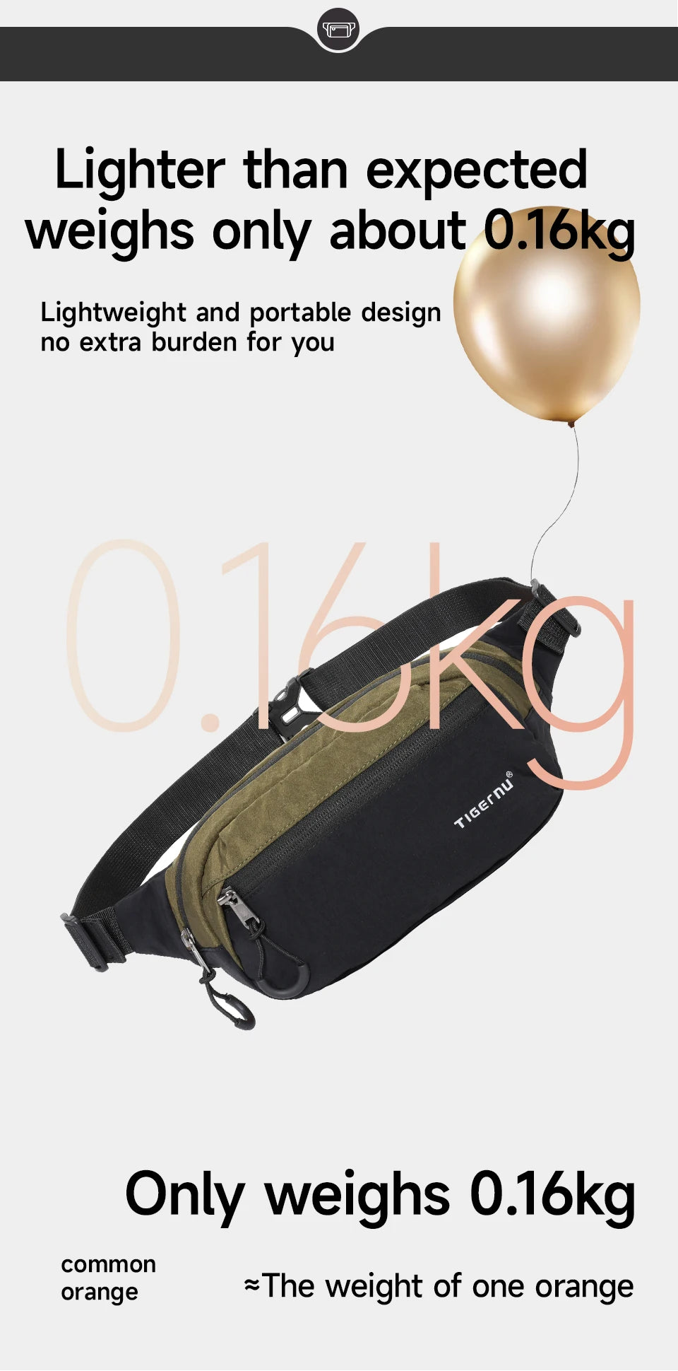 Tigernu Waist Pack Fanny Packs For Men Chest Bags Man Belt Pouch Casual Hip Sack Light Weight Shoulder Bag For Men Crossbody Bag