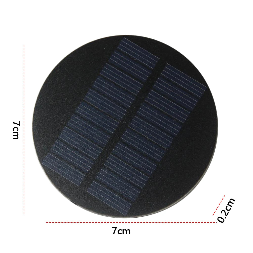 Small Solar Panel 70x70mm Lightweight Solar Module for Renewable Energy and Off Grid Applications Hot Search Term 3