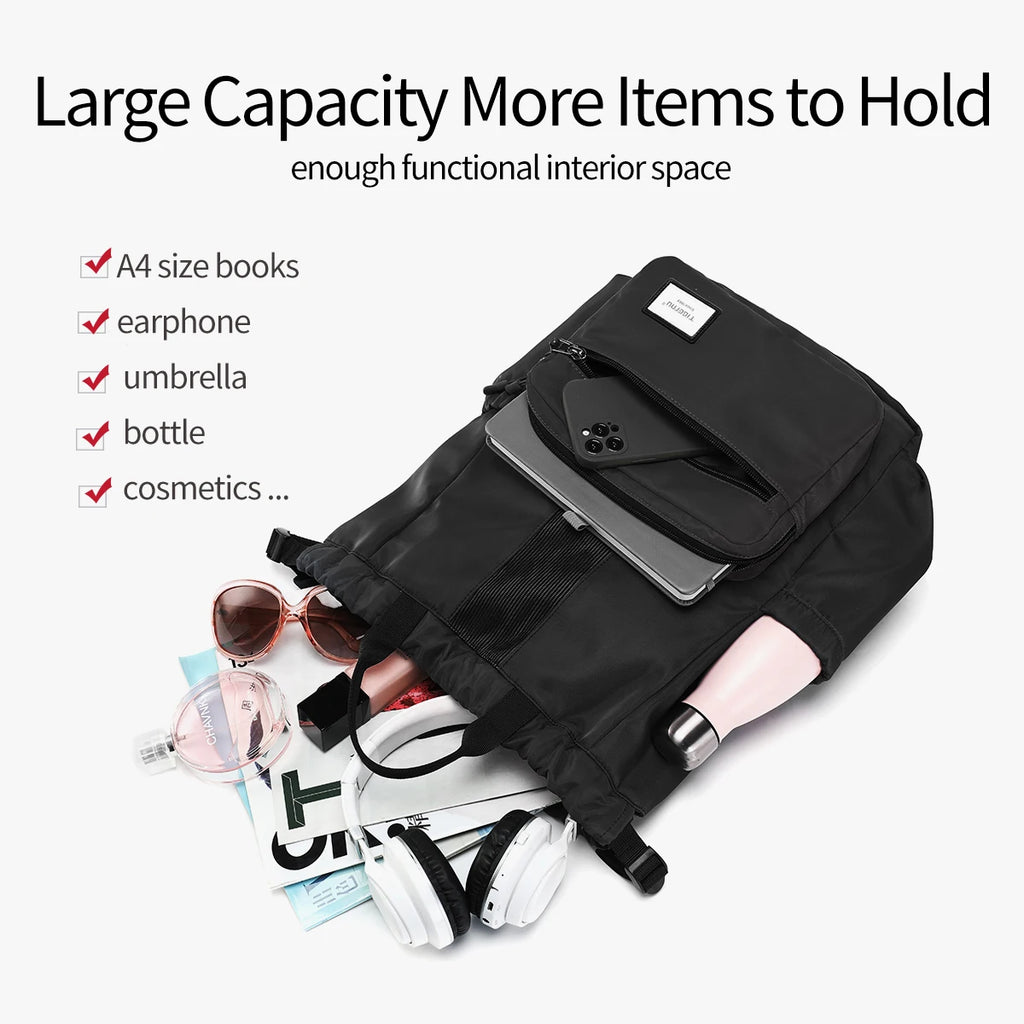 Tigernu Women Backpack Bags Foldable Backpacks Men Child Schoolbag 14'' Laptop Backpack Lightweight Travel Bags School Backpacks