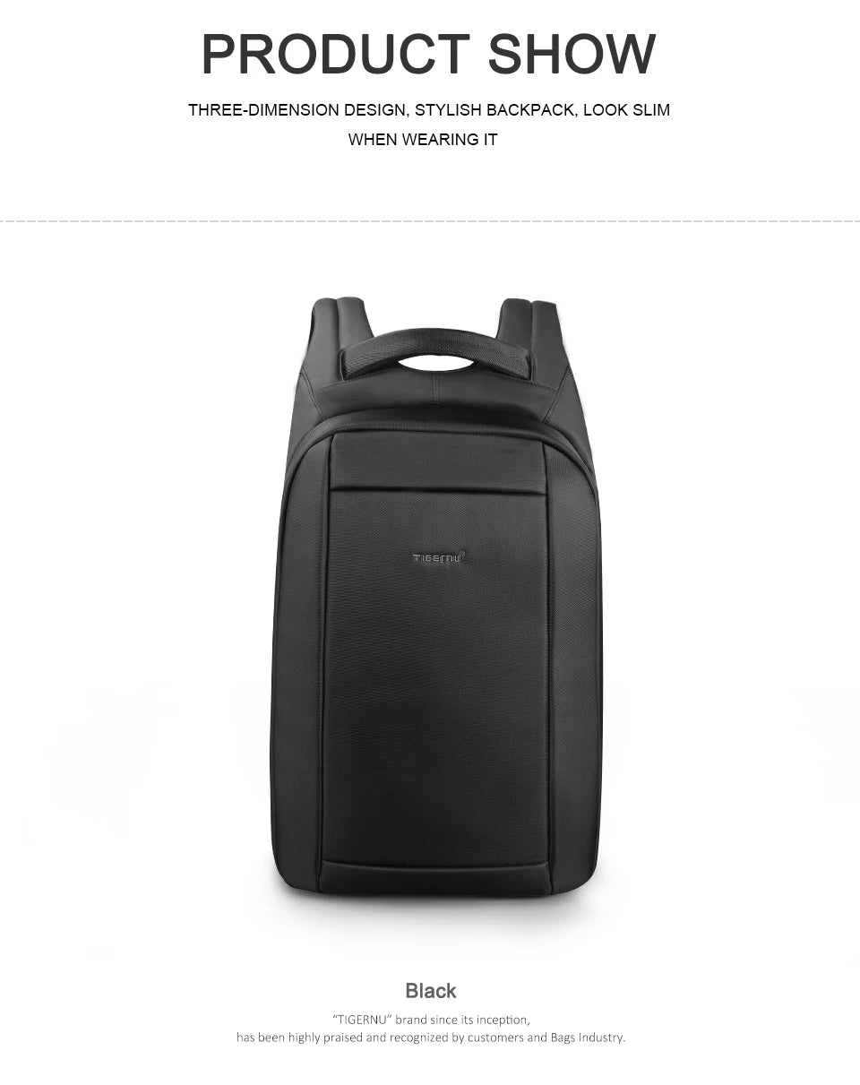 Tigernu Backpacks For Men For Women 14-15.6 Laptop Backpack Bag Anti Theft Backpack Travel Backpack For School Mochilas Knapsack