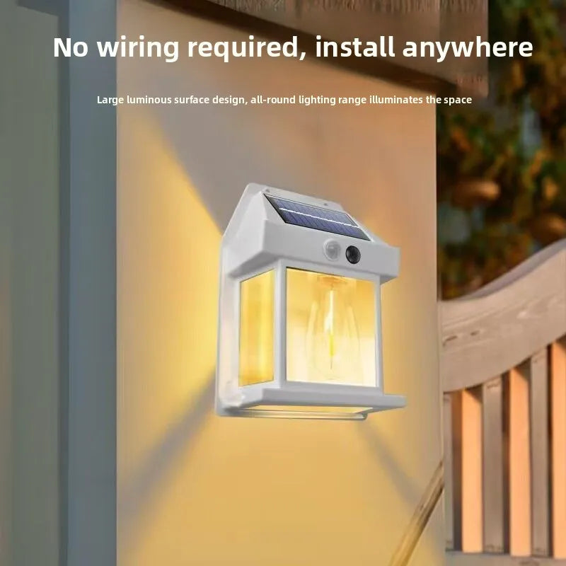 Powerful Outdoor Solar Lamp Garden Solar Powered Streetlight Outdoor Lights Waterproof Light Led Lighting External Decoration