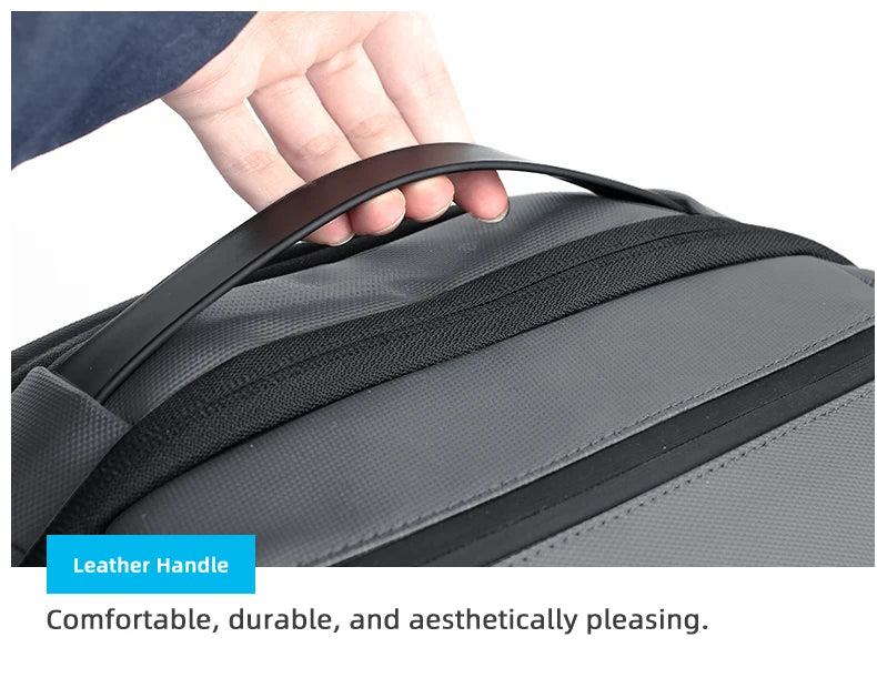 HK Travel Business Backpack for Men Large Capacity 17 Inch Laptop Backpack Multifunctional Anti-Theft Backpack Weekender Daypack
