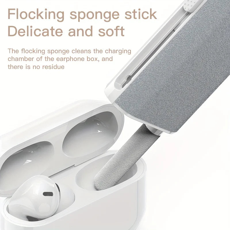 Multifunctional Cleaning Kit Mobile Phone Earphone Cleaning Brush Pen, Camera Phone Laptop  Cleaning Tool, Portable Cleaning Pen