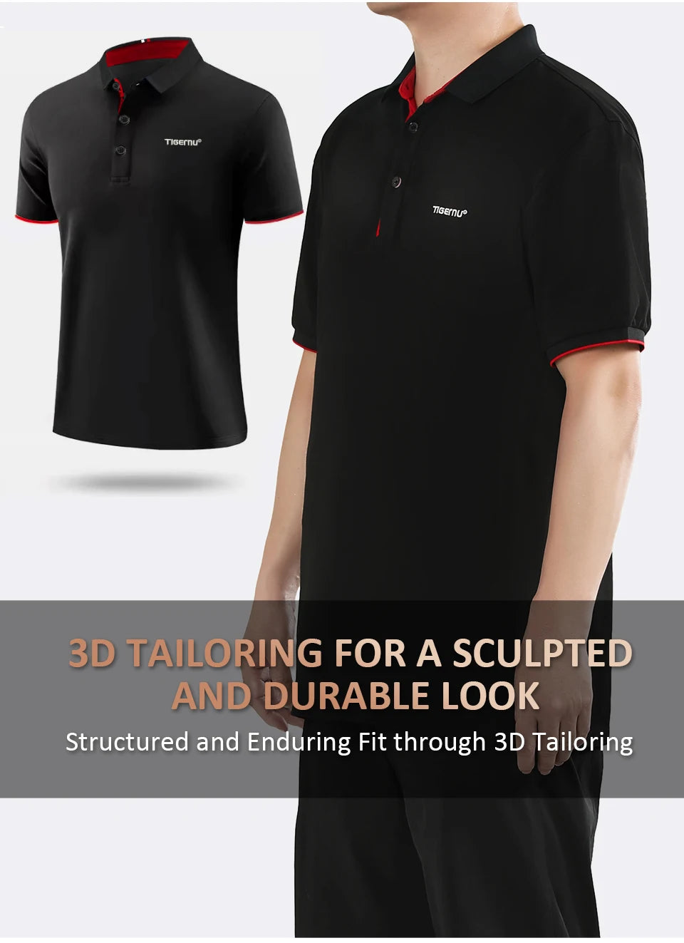 Tigernu Brand Men‘ s Shirt  Woman Clothing Casual Polo Shirts For Women High Quality Men's Clothing T-shirt For Men For Women