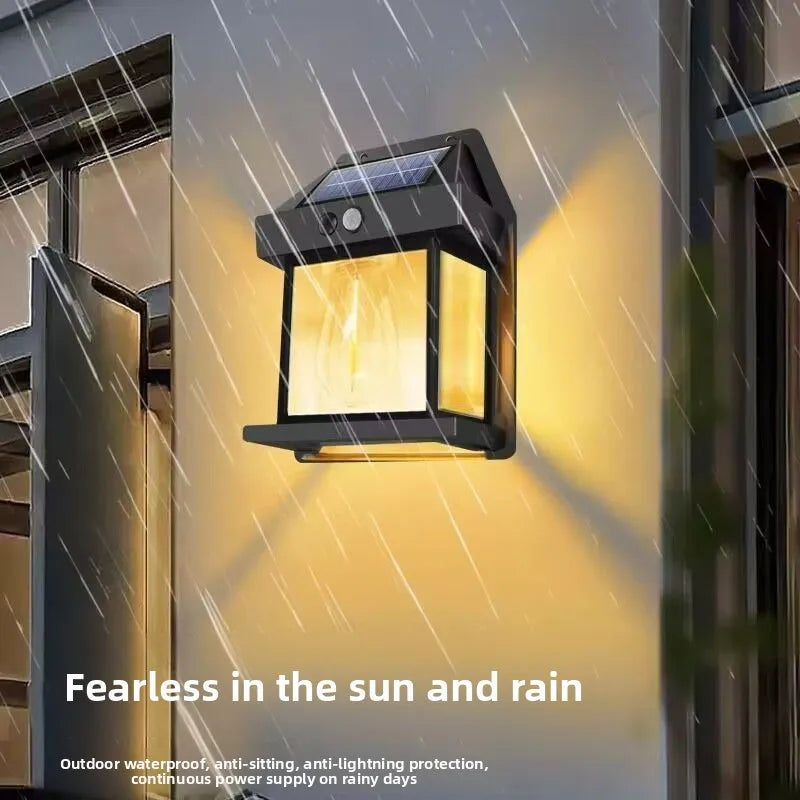Powerful Outdoor Solar Lamp Garden Solar Powered Streetlight Outdoor Lights Waterproof Light Led Lighting External Decoration