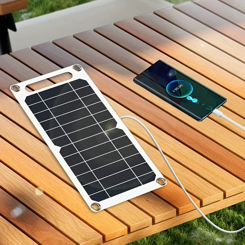 5W 10W 30W MINI 60W Solar panel USB 5V portable solar charger, suitable for mobile phones, outdoor use, powered by solar energy