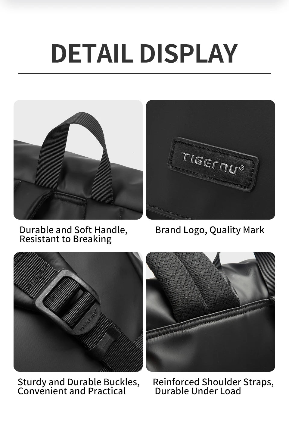 Tigernu Men‘s Backpack Youth School Backpacks Fashion Cabin Backpack For Men 15.6inch Laptop Backpacks Travel Mochilas Knapsack