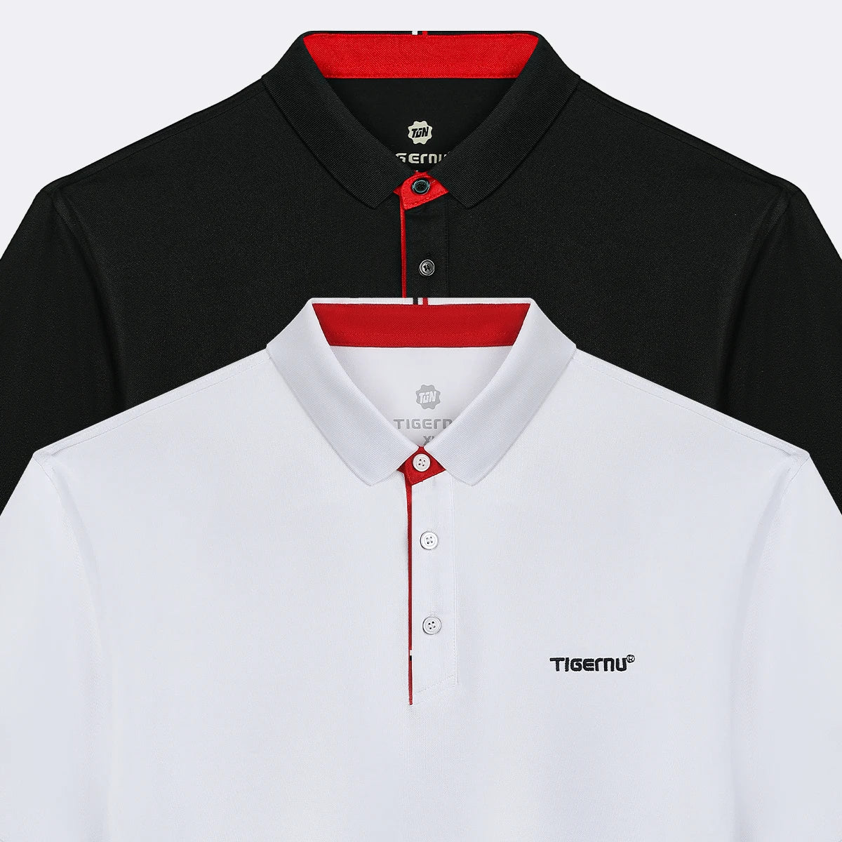 Tigernu Brand Men‘ s Shirt  Woman Clothing Casual Polo Shirts For Women High Quality Men's Clothing T-shirt For Men For Women