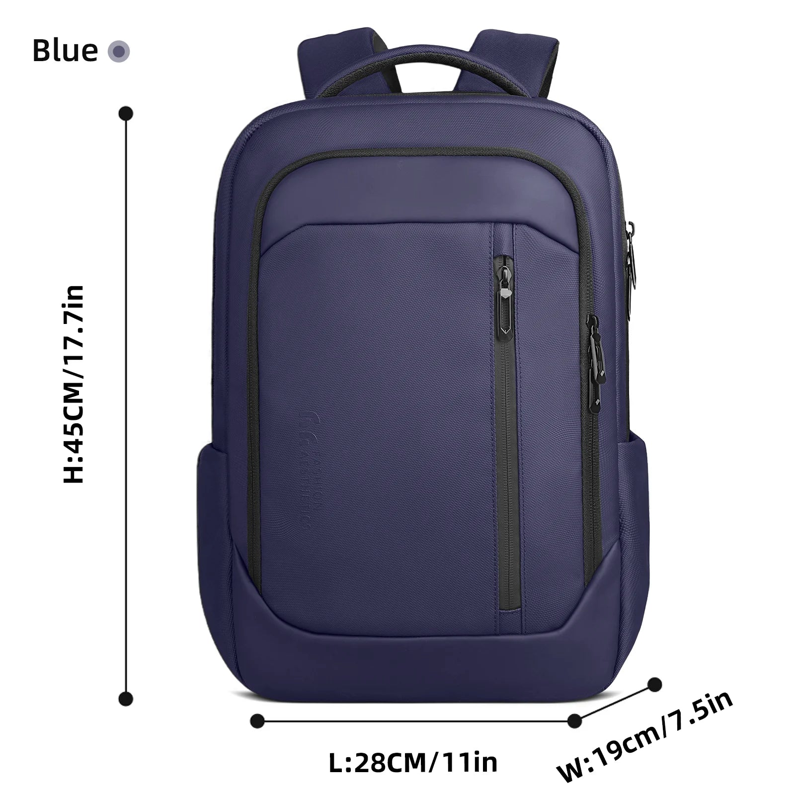 HK Smart Business Backpack Male Waterproof Travel Carry on Backpack Large Capacity 17 inch Laptop Backpack for Men Daily Daypack