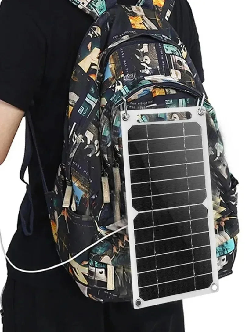 For Outdoor emergency USB 5-35W Waterproof Portable Charger Solar Panel Can  be fixed backpack for Outdoor Hiking, Camping
