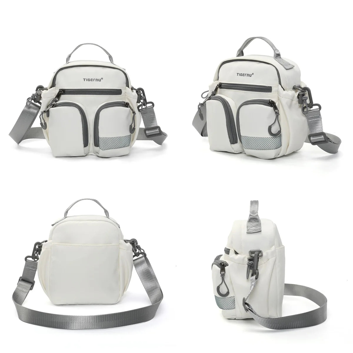 Tigernu Women Bags Casual Crossbody Bags Light Beige Bags Girls Shoulder Bags Female Commuting Bags Sling Bags Messenger Handbag
