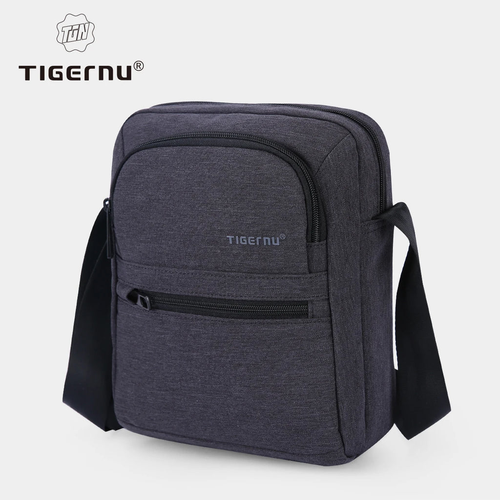 Tigernu Men's Messenger Bags Men Mini Bag For Business Shoulder Bag Male Casual Crossbody Bag College Travel Sling Bags For Men