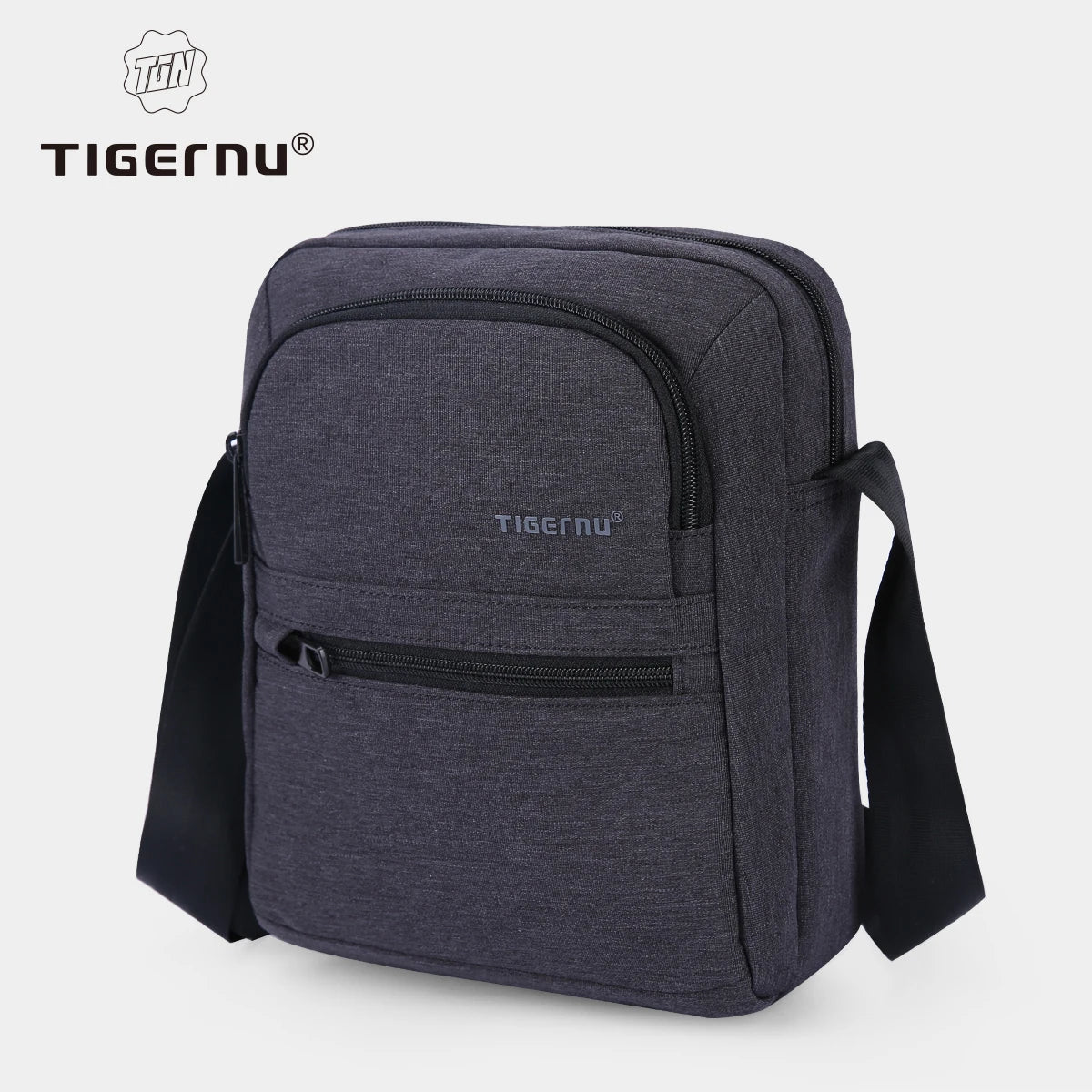 Tigernu Men's Messenger Bags Men Mini Bag For Business Shoulder Bag Male Casual Crossbody Bag College Travel Sling Bags For Men