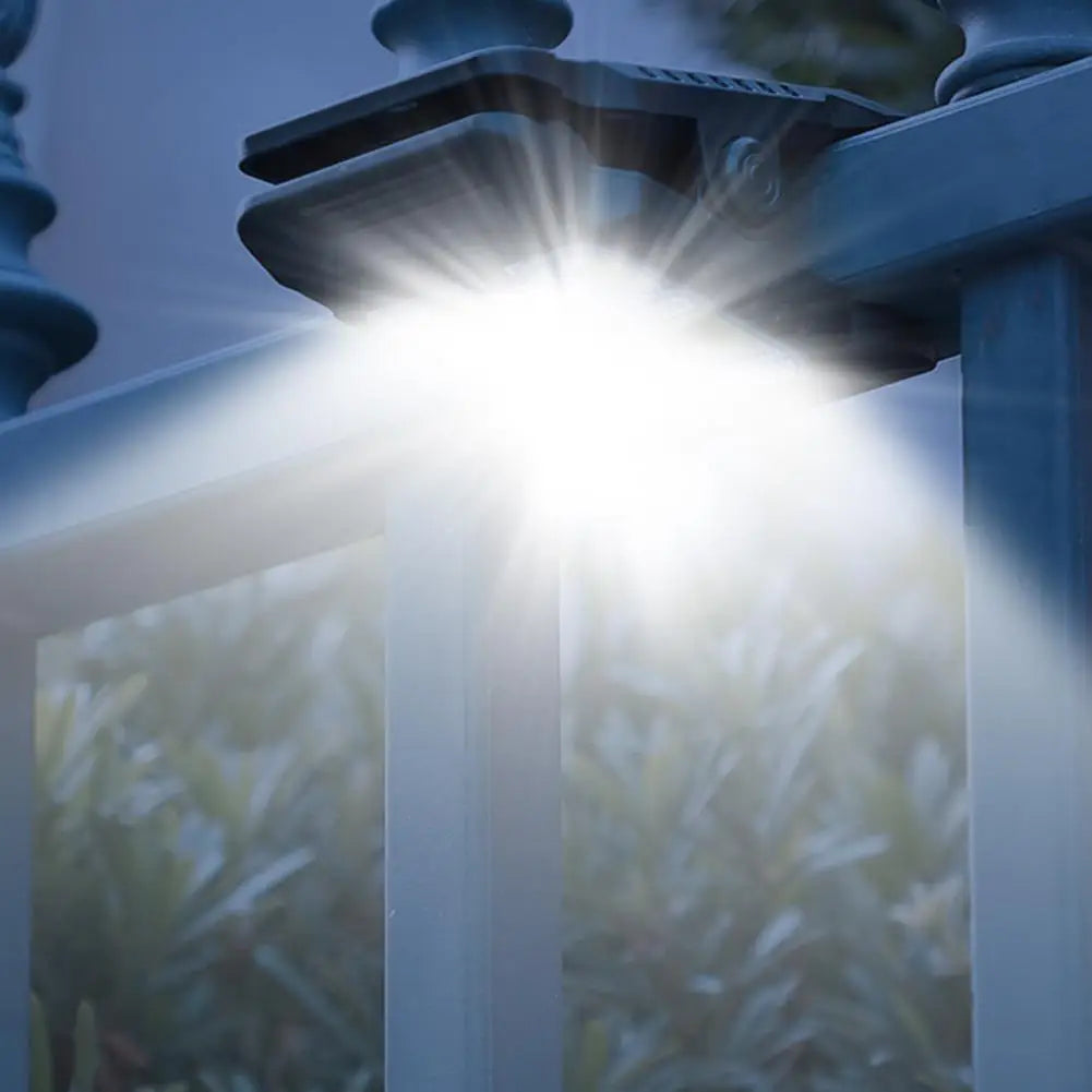 Solar Smart Lighting Outdoor LED Solar Clip Light Portable Waterproof Body Sensor Lamp Courtyard Garden Lamp Patio Home Camping