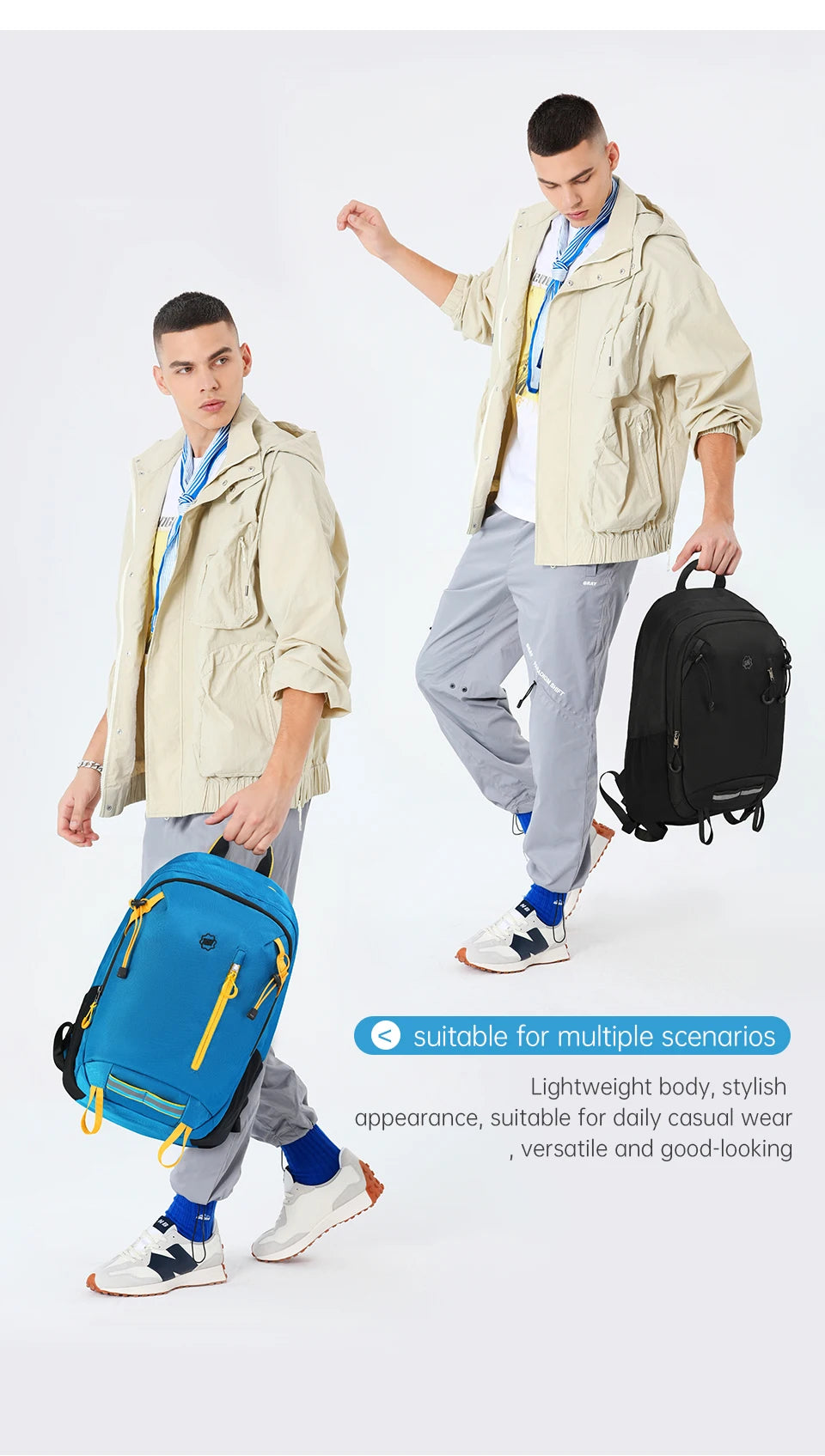 Tigernu Sport Backpacks For Men 15.6inch Laptop Backpack Casual Backpack Men Travel Bag Outdoor Backpack Waterproof Bag Knapsack