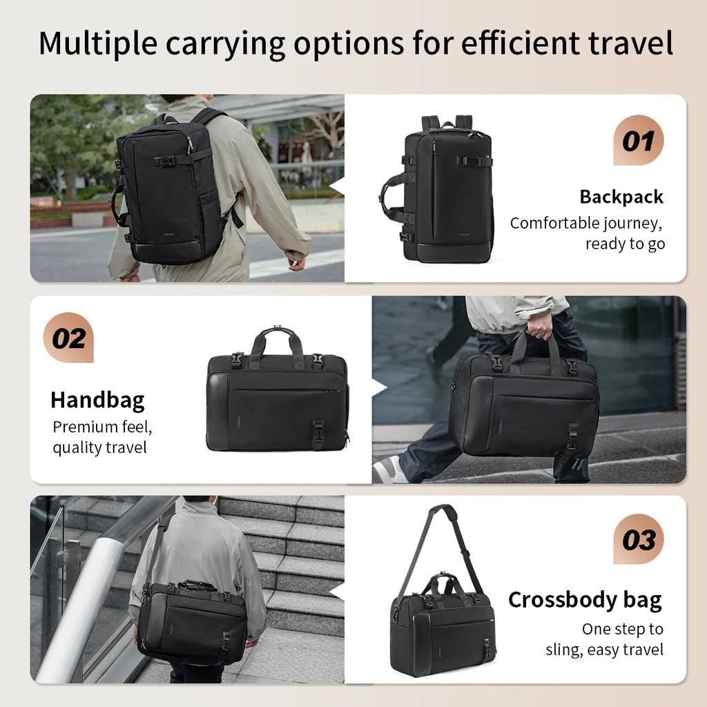 Tigernu Travel Backpack Men Handbags Laptop Backpack For 17inch Shoulder Bag Travel Bag 3 In 1 Bags For Men Schoolbags Knapsack