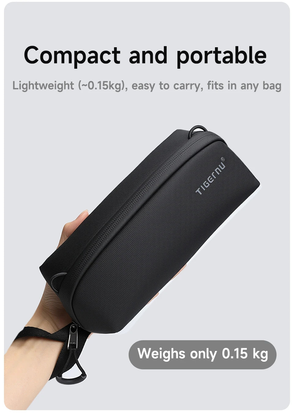 Tigernu Small Storage Bag For Travel Clutch Bag Men Handheld Bags Waterproof TPU Bags Male Portable Bag For PTZ Camera POCKET 3
